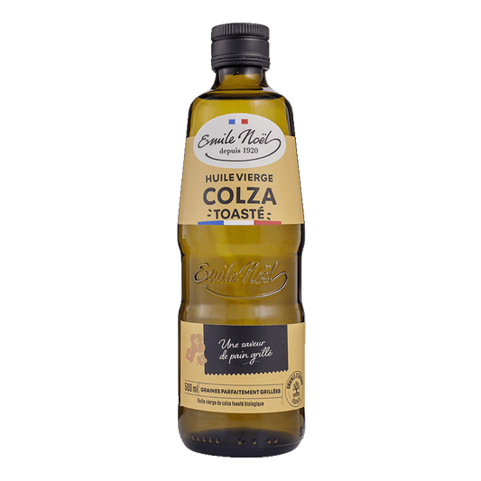 émile Noël -- Huile vierge de colza france toasté bio (origine France) - 500 ml