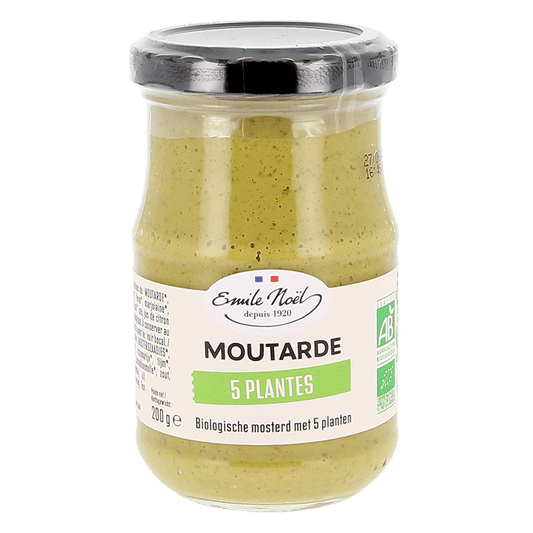 émile Noël -- Moutarde 5 plantes bio - 200 g