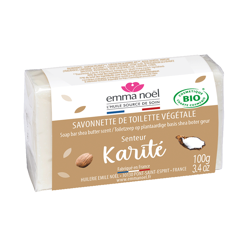 Emma Noël -- Savonnette karité bio - 100 g